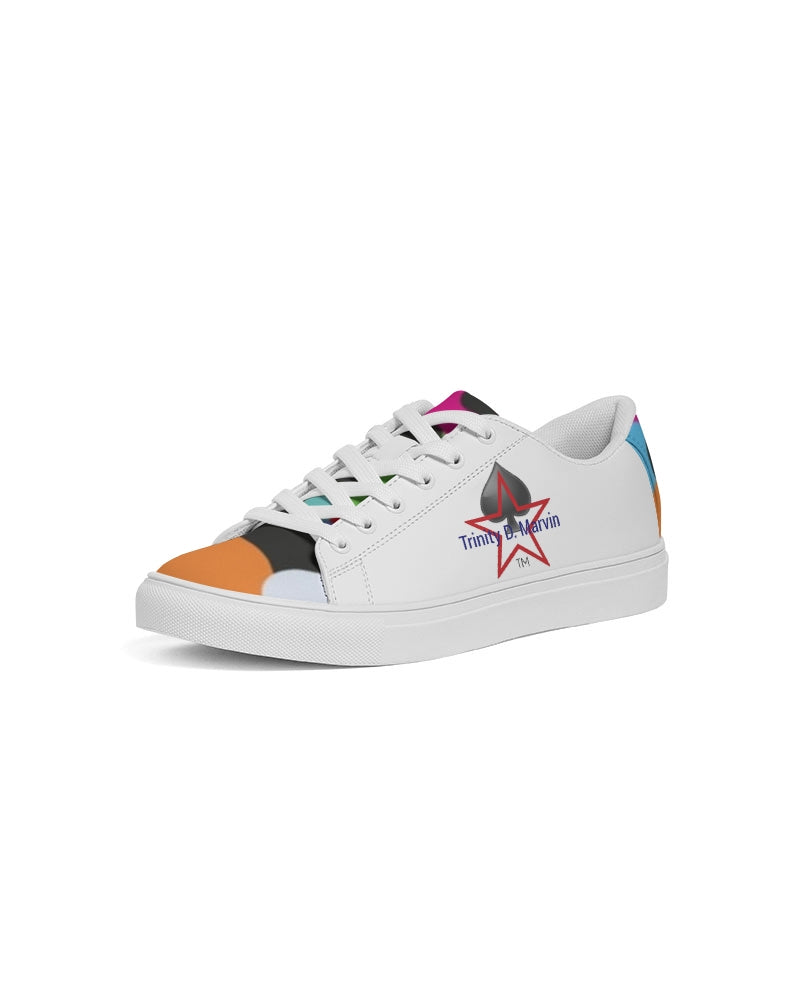 Crazy combo Women's Faux-Leather Sneaker