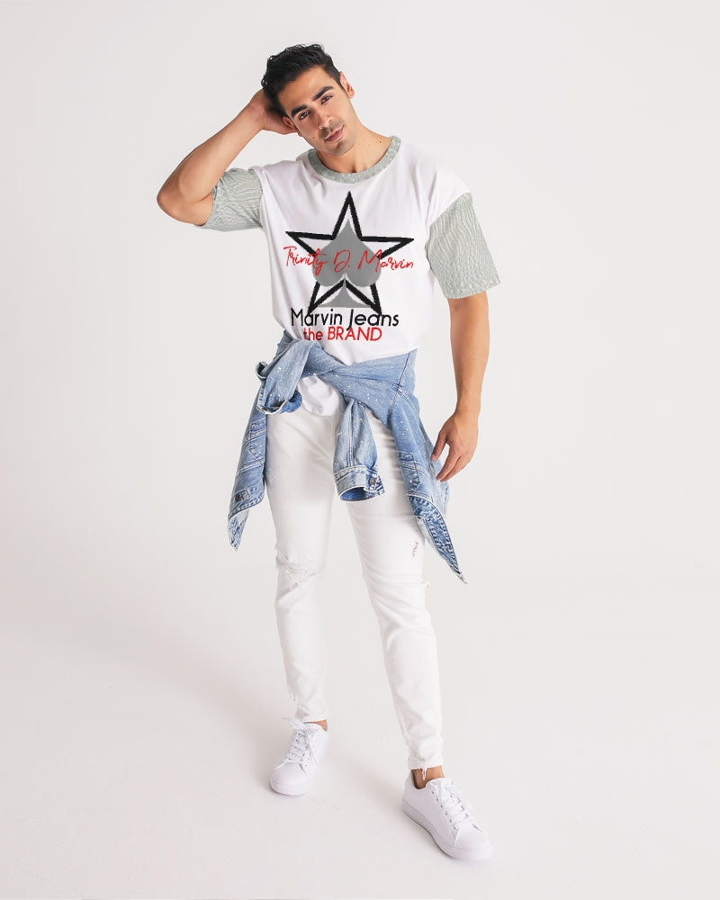 Gator white BY MARVIN JEANS Men's Premium Heavyweight Tee