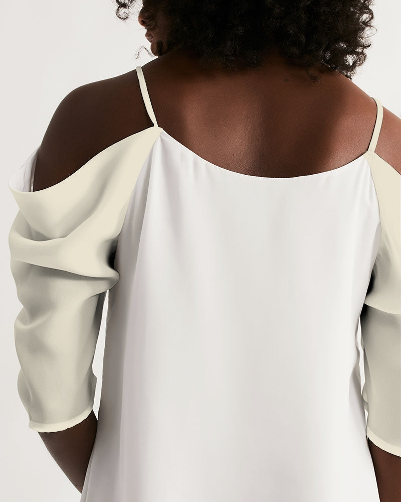 Blake MARVIN JEANS Women's Open Shoulder A-Line Dress