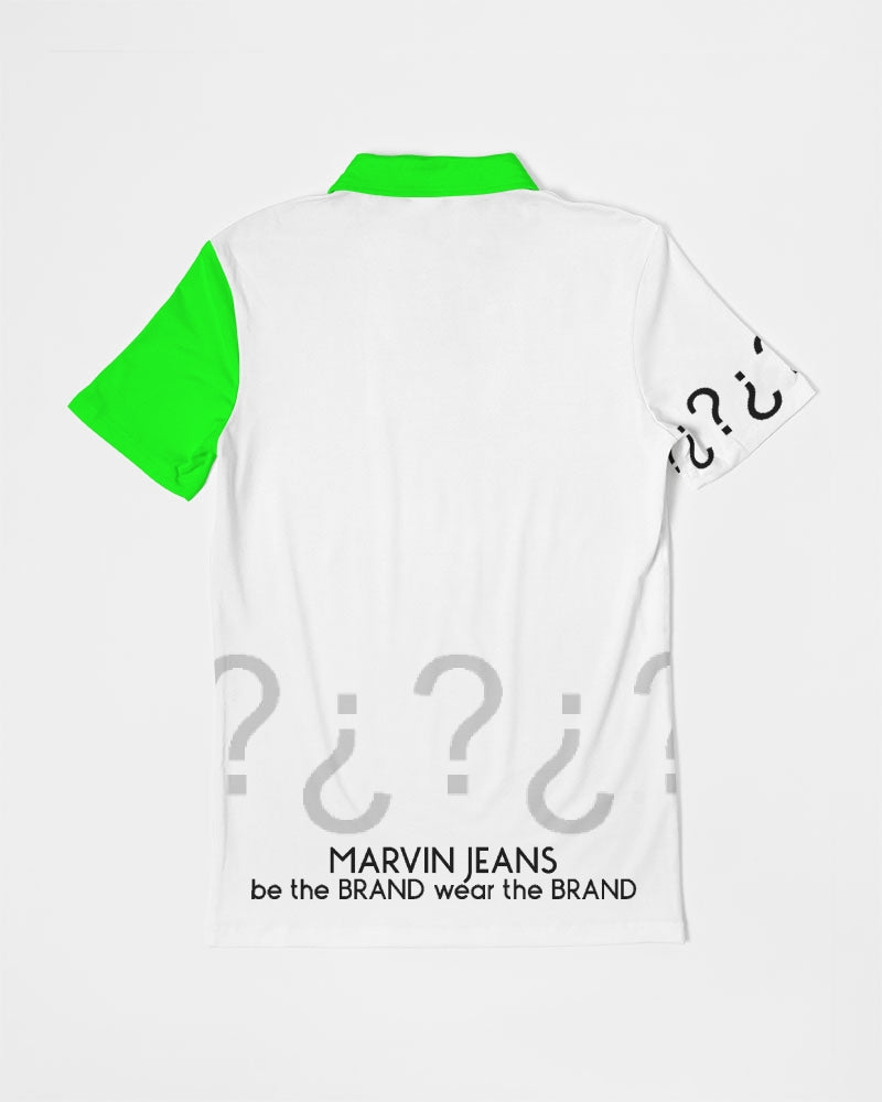 John 3:16 BY MARVIN JEANS Men's Slim Fit Short Sleeve Polo