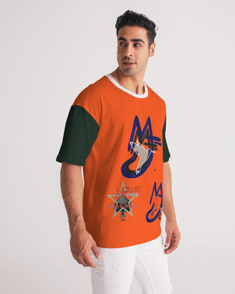 Miami logo crazy by Marvin Jeans and Trinity D Marvin Men's Premium Heavyweight Tee