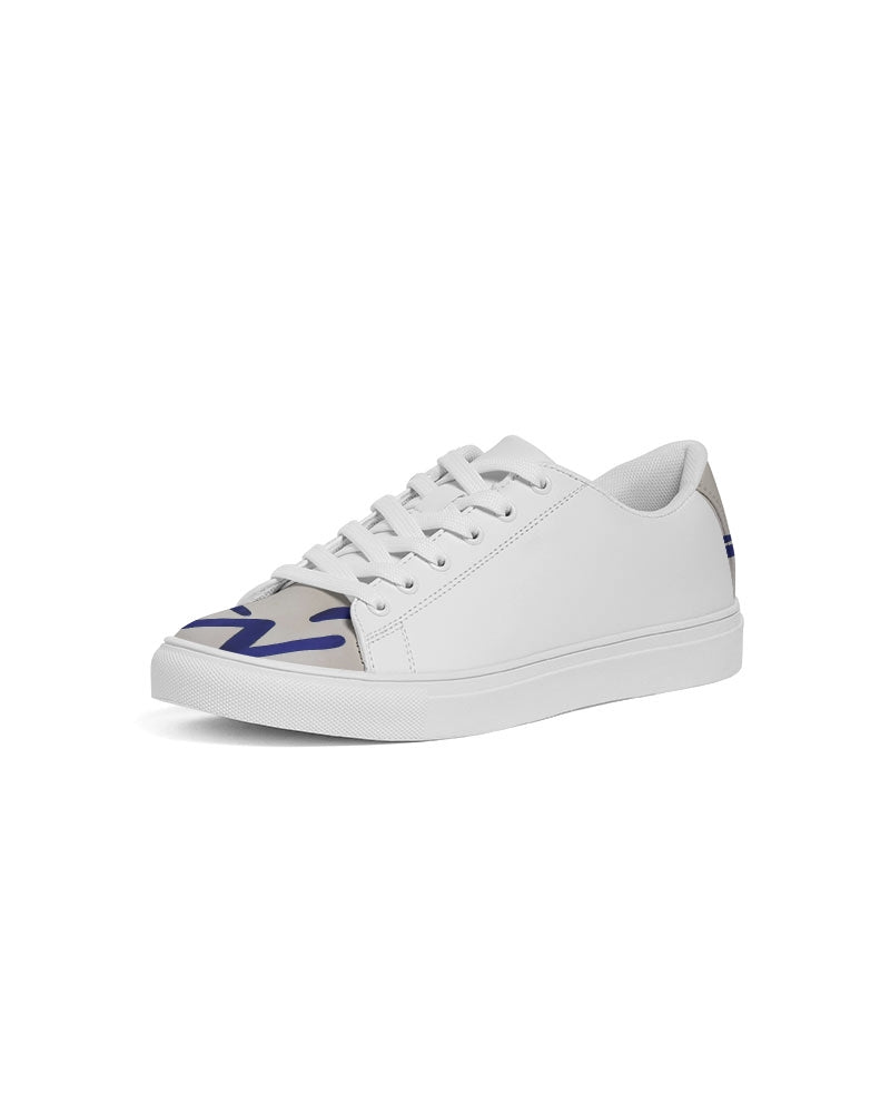 MJ logo tip BY MARVIN JEANS Men's Faux-Leather Sneaker