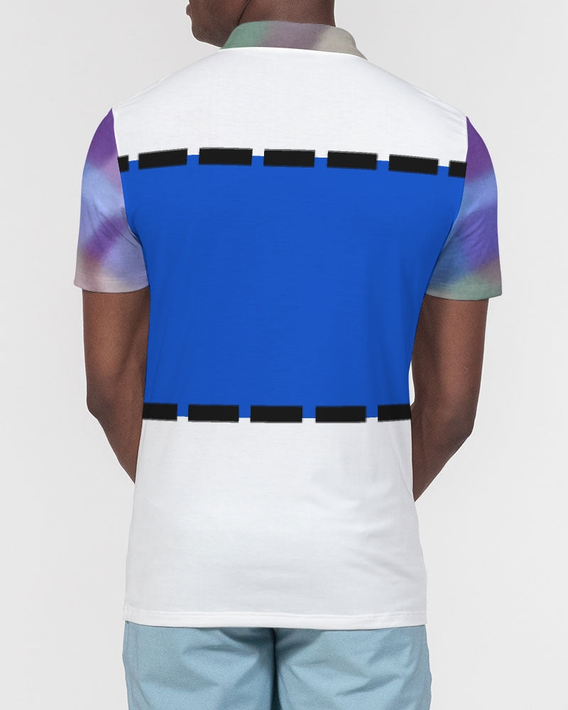 Faded remix by Marvin Jeans and Trinity D Marvin Men's Slim Fit Short Sleeve Polo