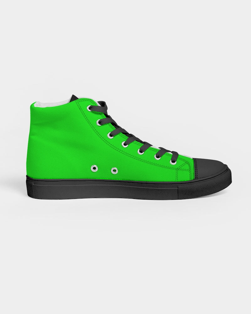 Black is beautiful BY MARVIN JEANS Men's Hightop Canvas Shoe - Black