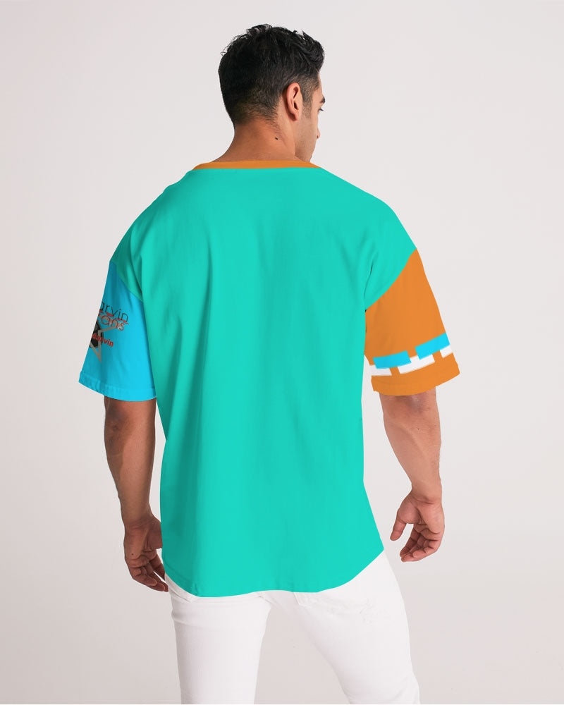 Color tide dark mint by Marvin Jeans and Trinity D Marvin Men's Premium Heavyweight Tee