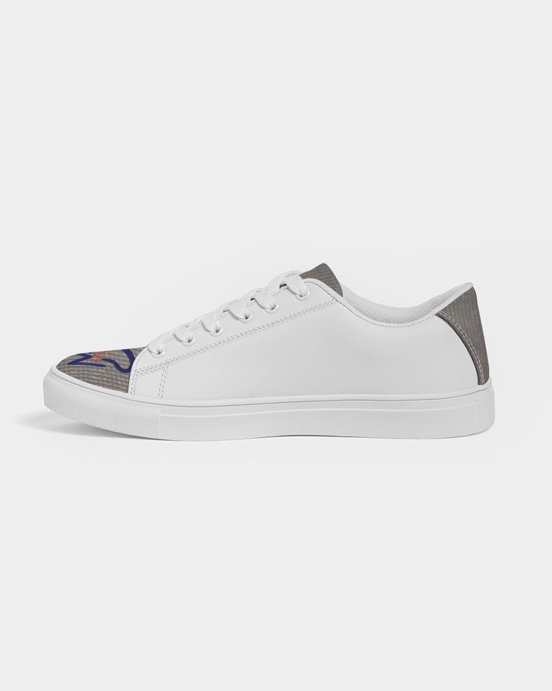 Dark grid by Marvin Jeans and Trinity D Marvin Men's Faux-Leather Sneaker