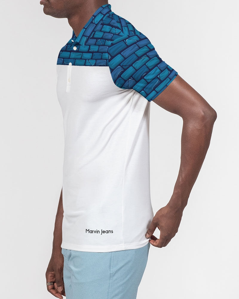 Brick City Men's Slim Fit Short Sleeve Polo