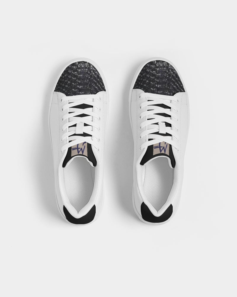 Gator black by Marvin Jeans Men's Faux-Leather Sneaker