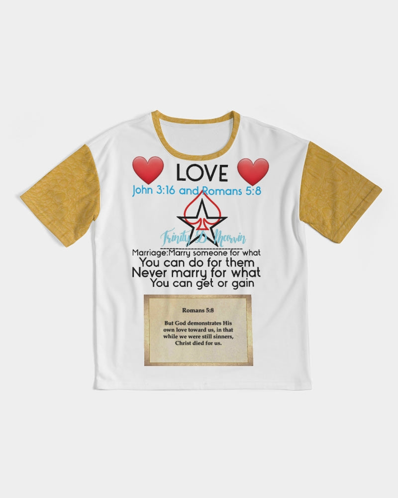 Gator yellow gospel of love Trinity D Marvin Men's Premium Heavyweight Tee