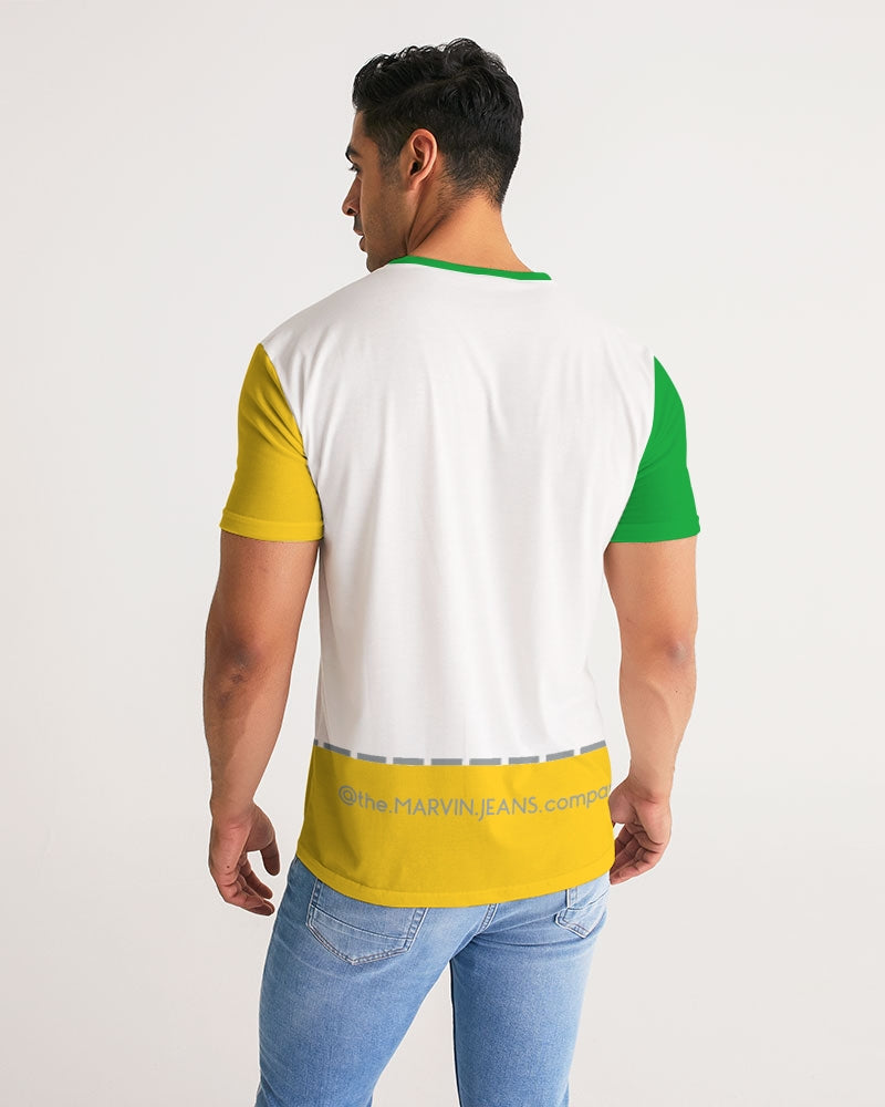 Lemon Lime Green Bay BY MARVIN JEANS Men's Tee