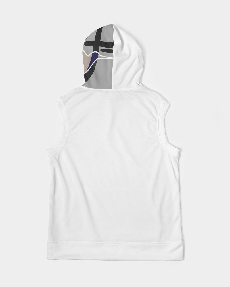 Health is wealth BY MARVIN JEANS Men's Premium Heavyweight Sleeveless Hoodie