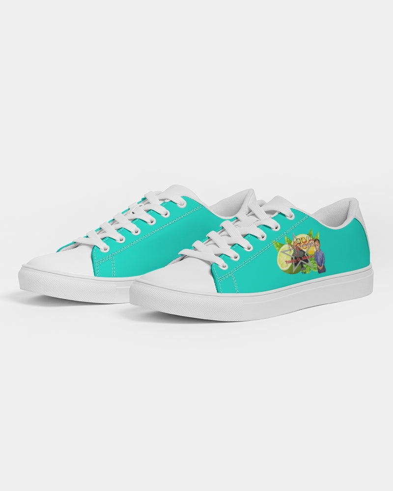 Dark Mint by Marvin Jeans and Trinity D Marvin Men's Faux-Leather Sneaker