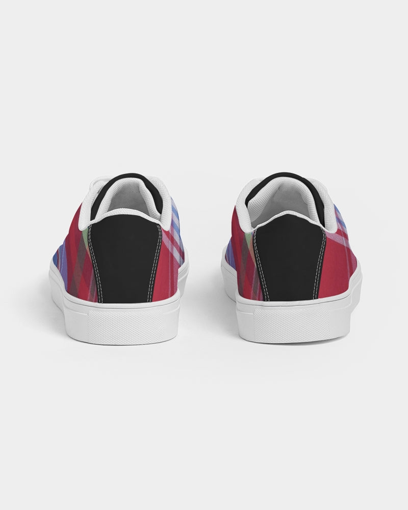 Glory plaids BY MARVIN JEANS Men's Faux-Leather Sneaker