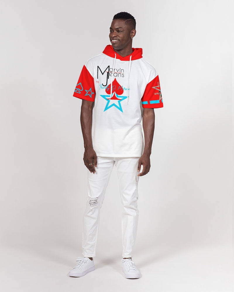 Glorious Brand by Marvin Jeans and Trinity D Marvin Men's Premium Heavyweight Short Sleeve Hoodie