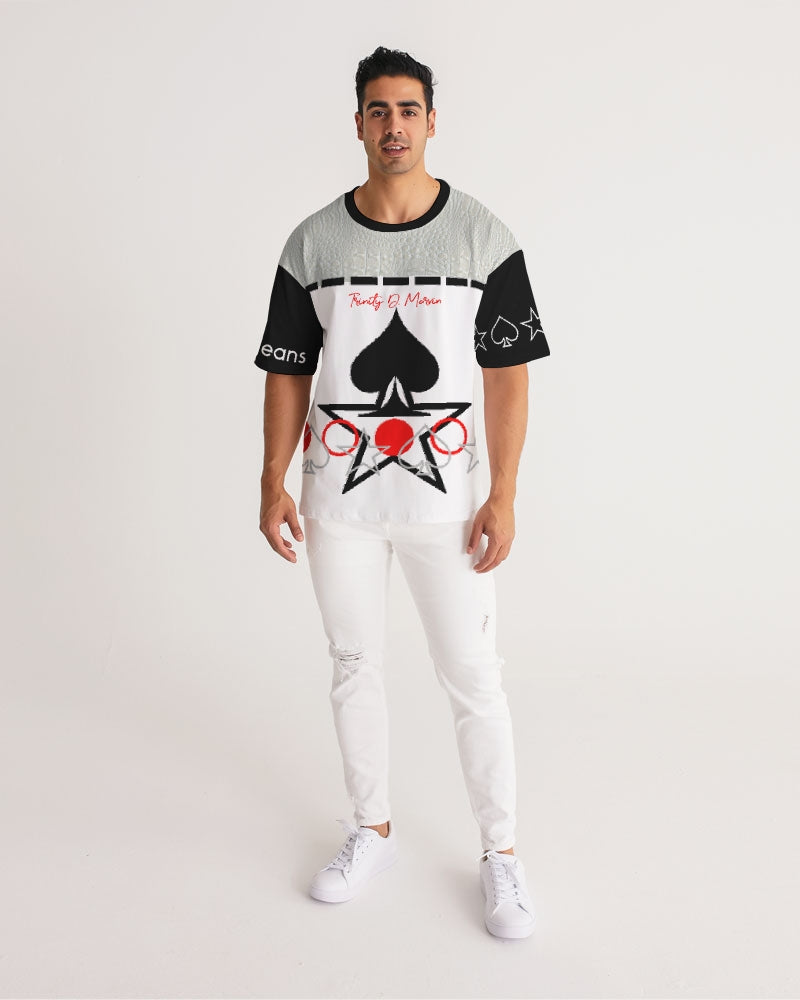 Gator white by Trinity D. Marvin Men's Premium Heavyweight Tee