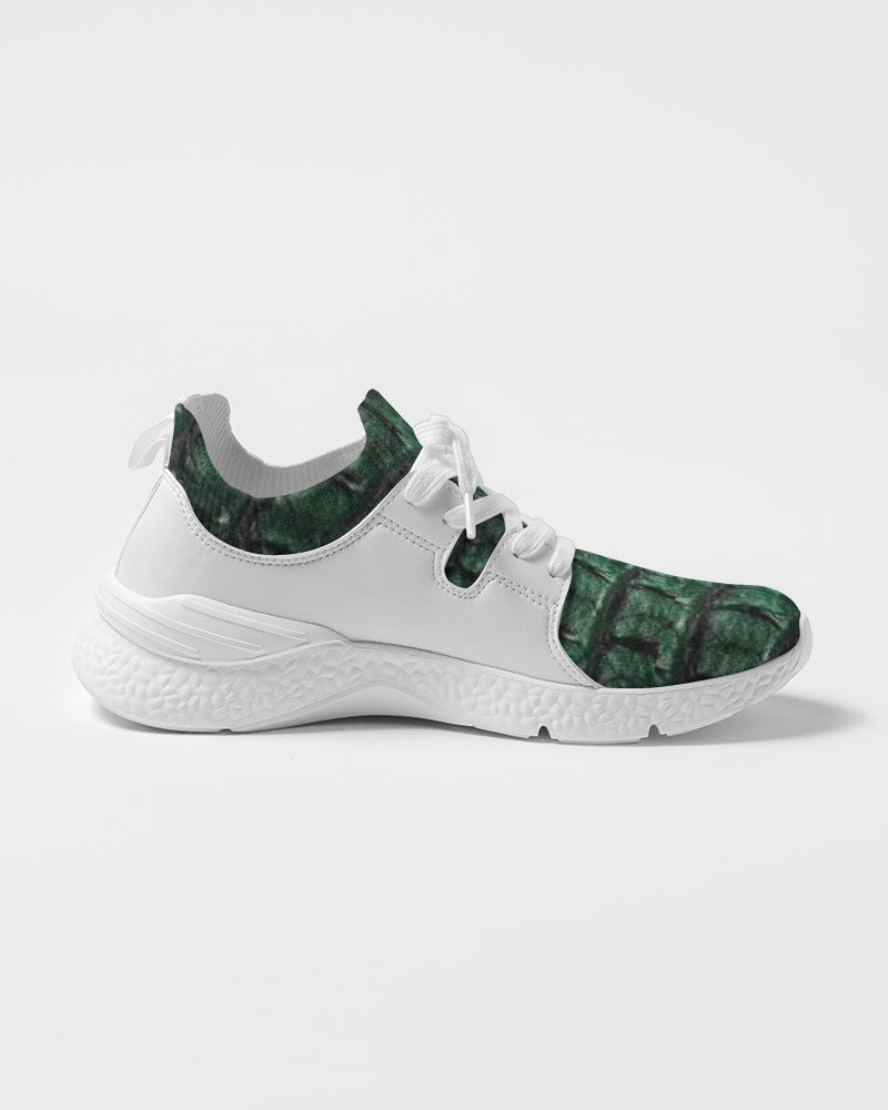 Gator green by Trinity D. Marvin Men's Two-Tone Sneaker
