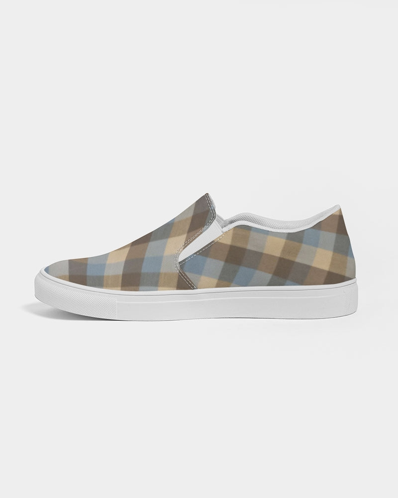 @plaids Men's Slip-On Canvas Shoe