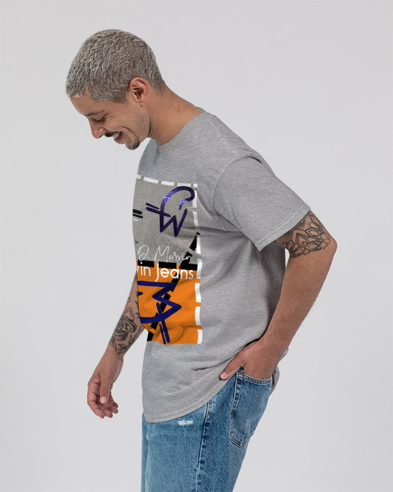 Cool grey orange Unisex Ultra Cotton T-Shirt | Gildan