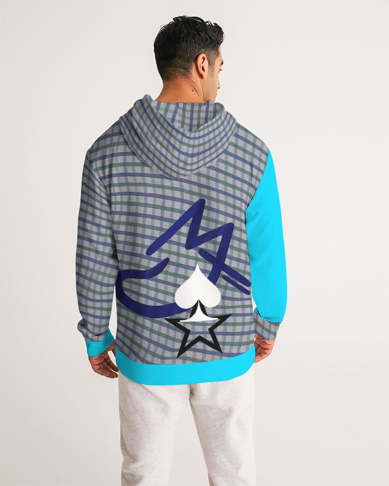 Grid mix by Trinity D. Marvin and Marvin Jeans Men's Hoodie
