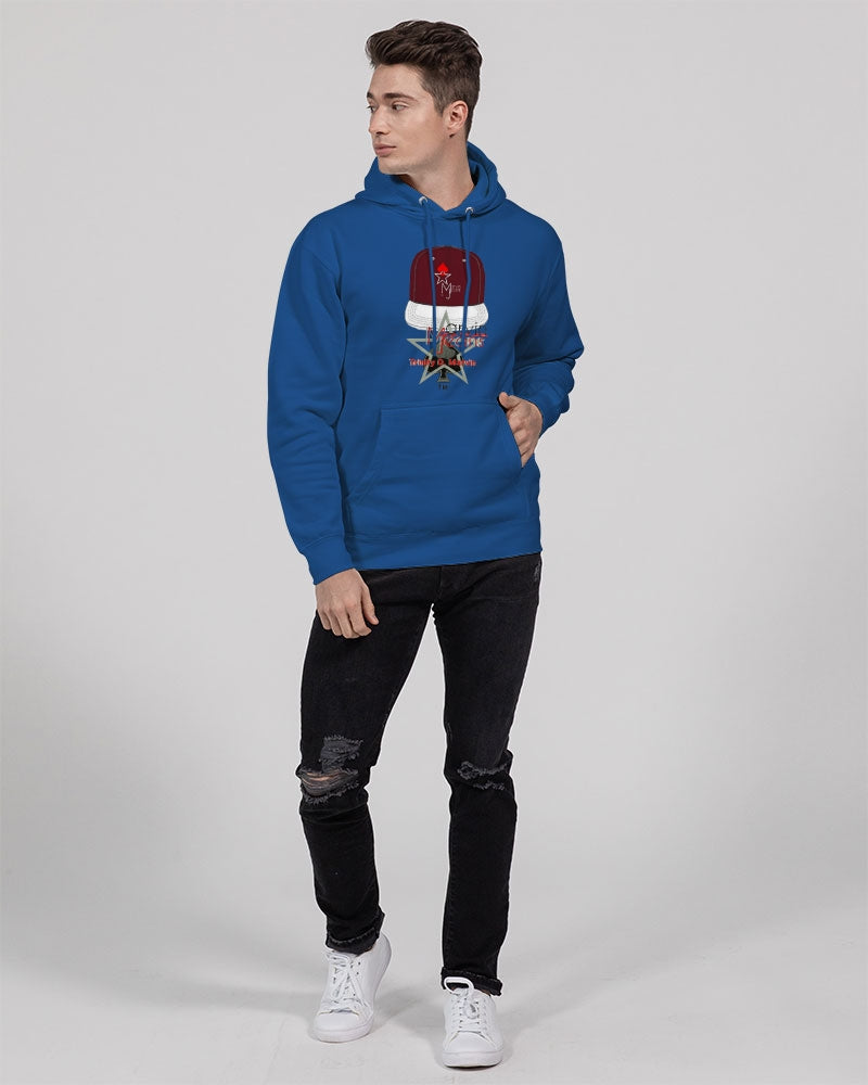 Logo cap by Marvin Jeans and Trinity D Marvin Unisex Premium Pullover Hoodie | Lane Seven
