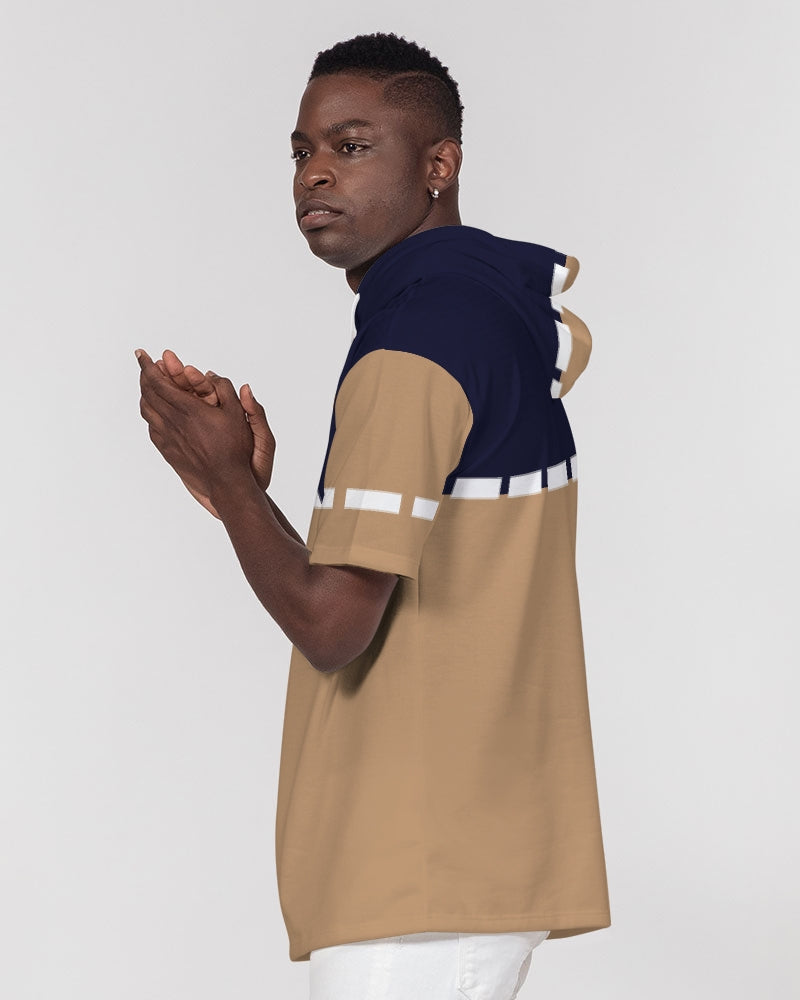 London Paris in da mix by Marvin Jeans and Trinity D Marvin Men's Premium Heavyweight Short Sleeve Hoodie
