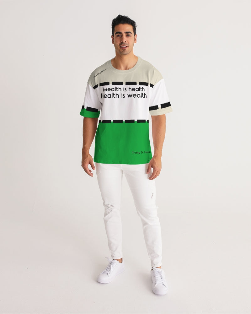 Health is wealth BY MARVIN JEANS Men's Premium Heavyweight Tee