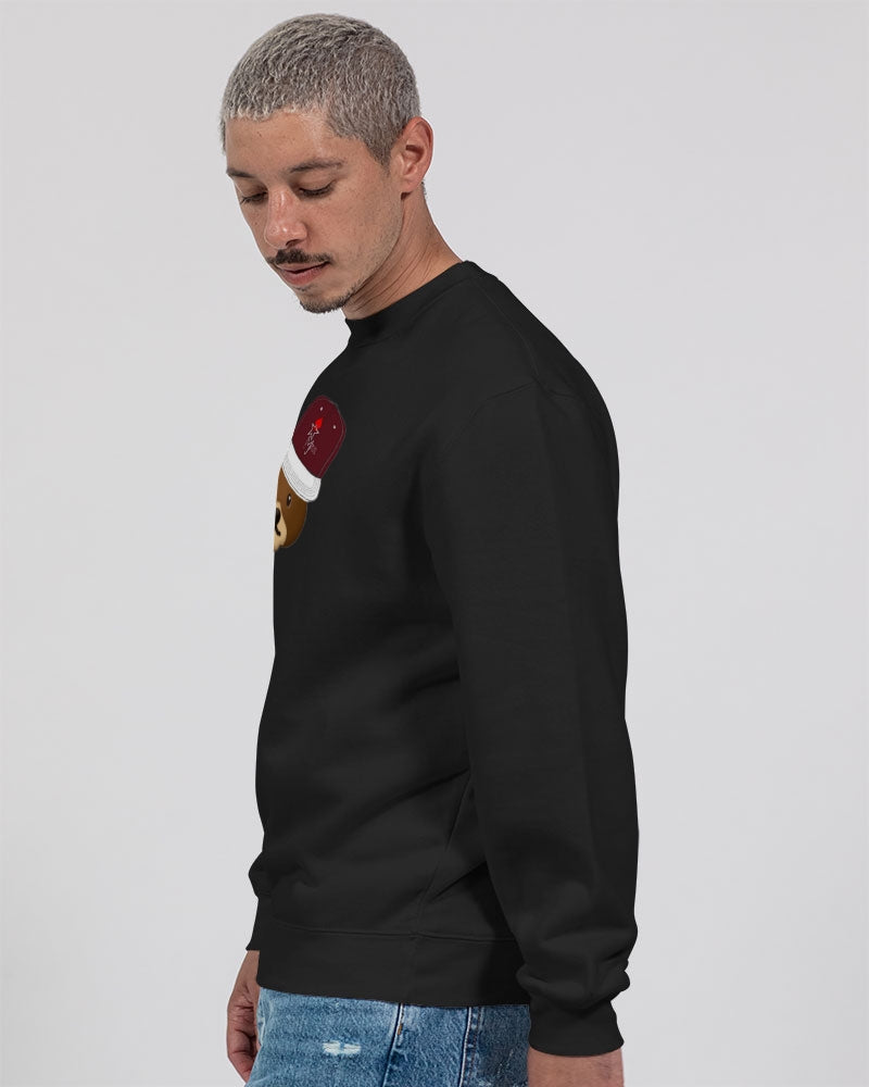 Bear cap by Marvin Jeans and Trinity D Marvin Unisex Premium Crewneck Sweatshirt | Lane Seven