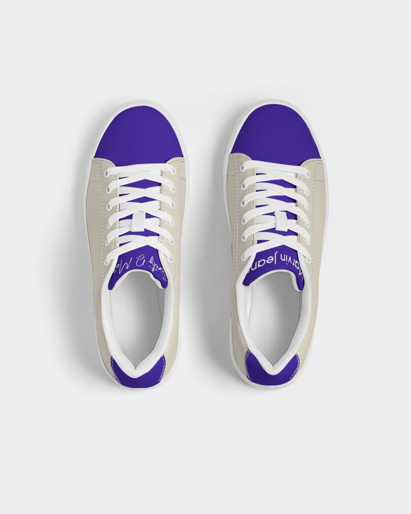 Blue cross by Trinity D Marvin and Marvin Jeans Men's Faux-Leather Sneaker