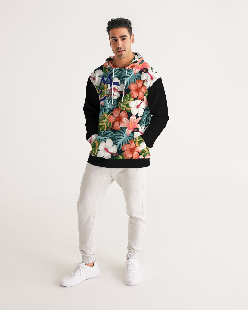Garden splash by Trinity D. Marvin and Marvin Jeans Men's Hoodie