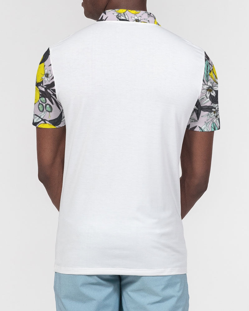 Forest by Marvin Jeans and Trinity D Marvin Men's Slim Fit Short Sleeve Polo