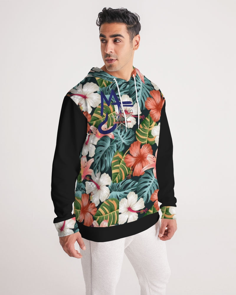 Garden splash by Trinity D. Marvin and Marvin Jeans Men's Hoodie