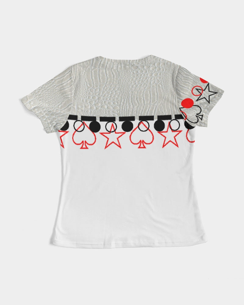 Gator white by Trinity D. Marvin Women's Tee