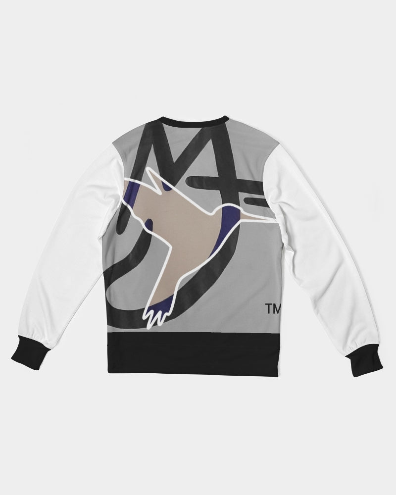 London,PARIS by Marvin Jeans Men's Classic French Terry Crewneck Pullover
