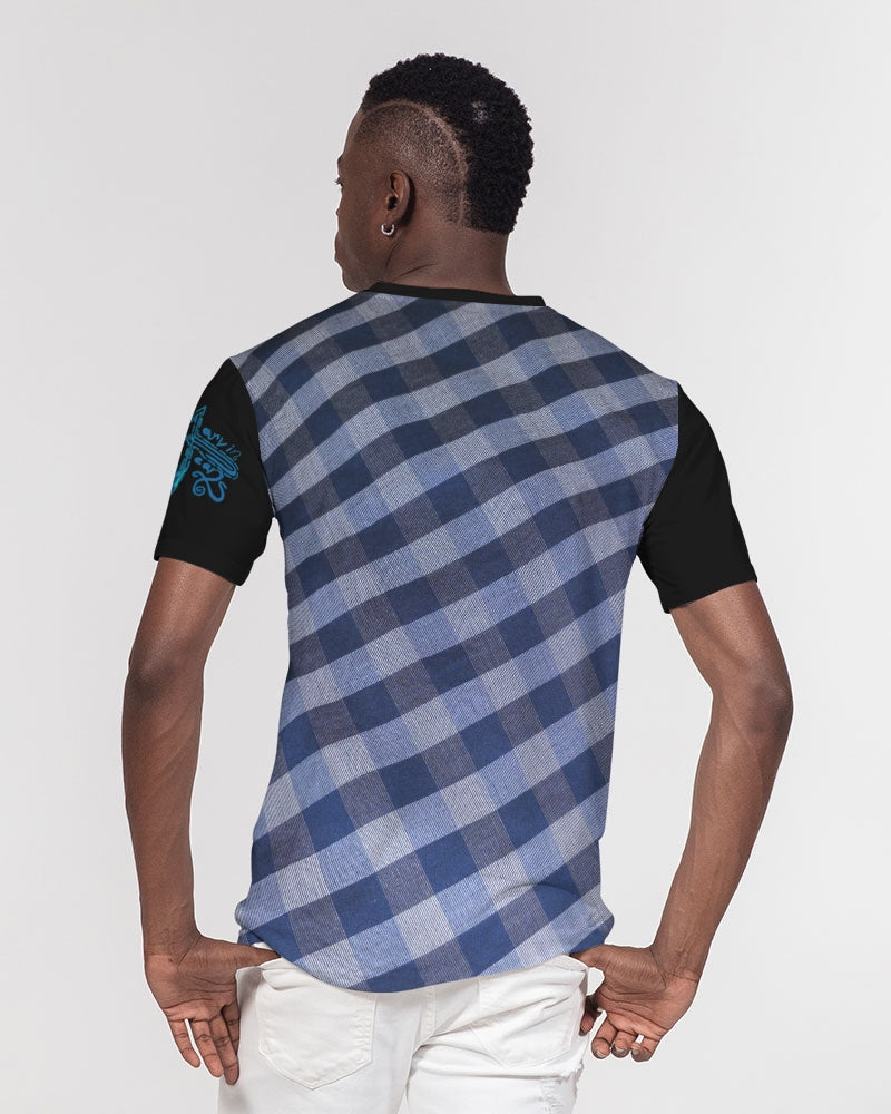 Blue Stripes BY MARVIN JEANS Men's Everyday Pocket Tee