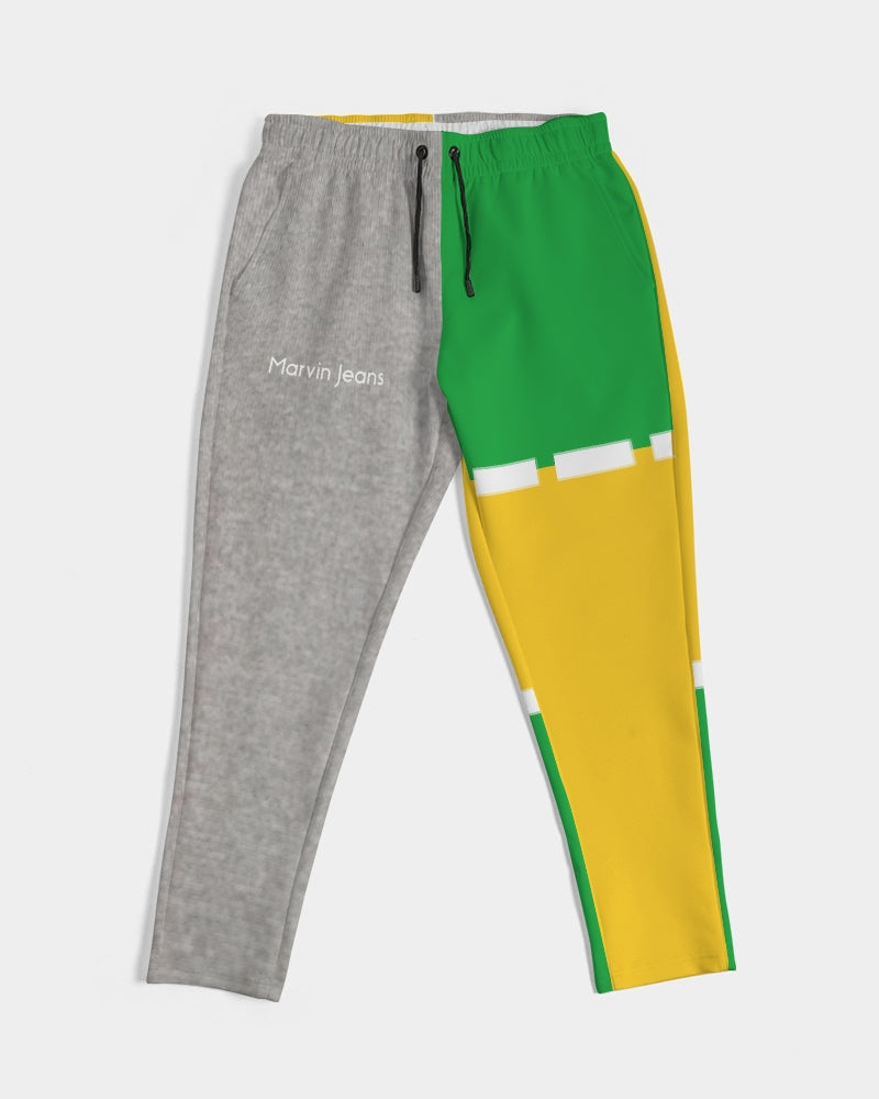 Lemon Lime Green Bay cool grey by Marvin Jeans and Trinity D Marvin Men's Joggers