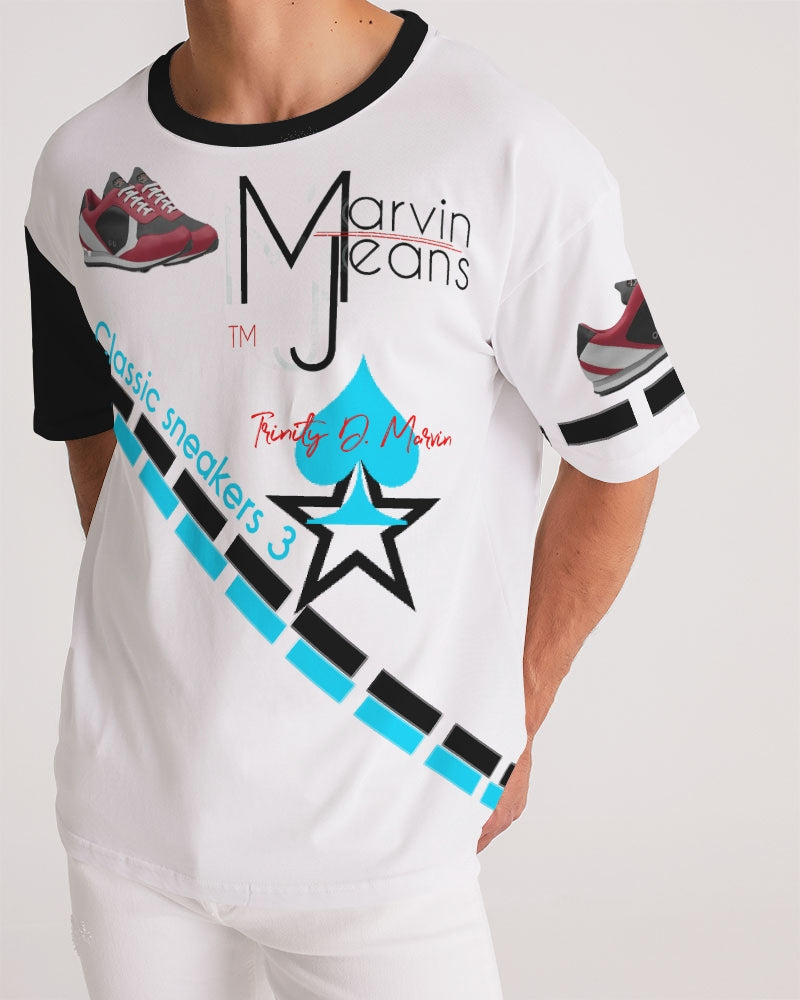 Classic sneakers 3 by Marvin Jeans and Trinity D Marvin Men's Premium Heavyweight Tee