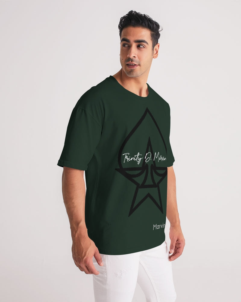 Dark green Legacy by Marvin Jeans and Trinity D Marvin Men's Premium Heavyweight Tee