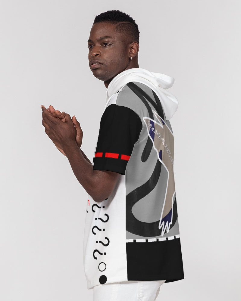 Gospel message Men's Premium Heavyweight Short Sleeve Hoodie