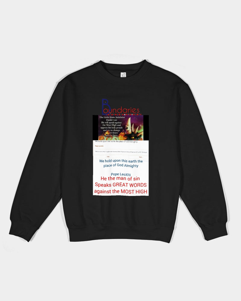 Boundaries Daniel's messages by Marvin Jeans and Trinity D Marvin Unisex Premium Crewneck Sweatshirt | Lane Seven