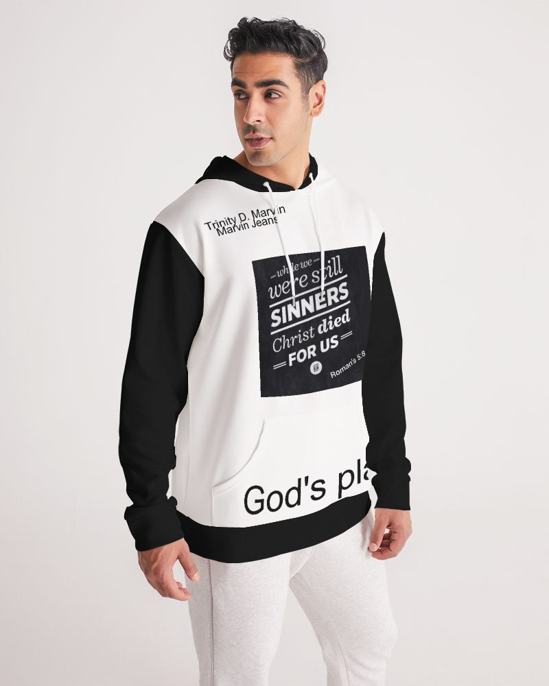 Gospel message God's plan BY MARVIN JEANS Men's Hoodie
