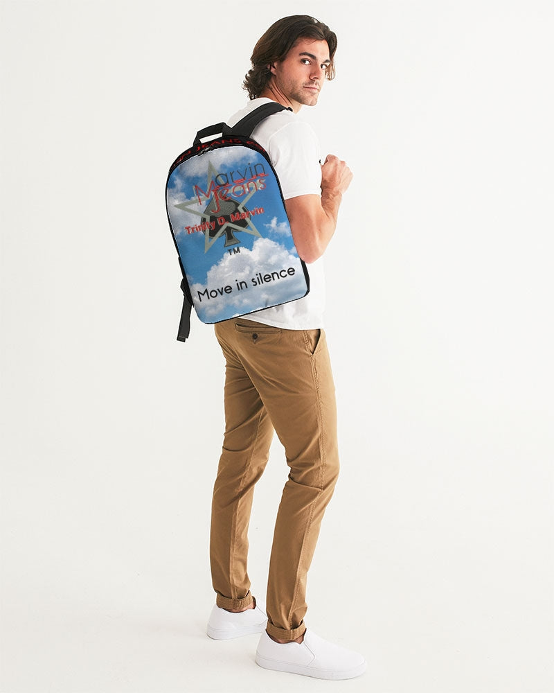 Move in silence skydive BY MARVIN JEANS Large Backpack