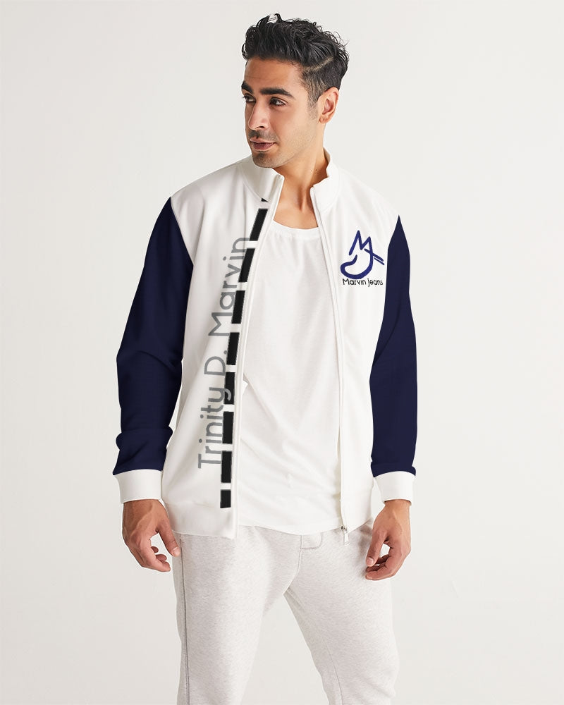 Navy Blue by Marvin Jeans and Trinity D Marvin Men's Track Jacket
