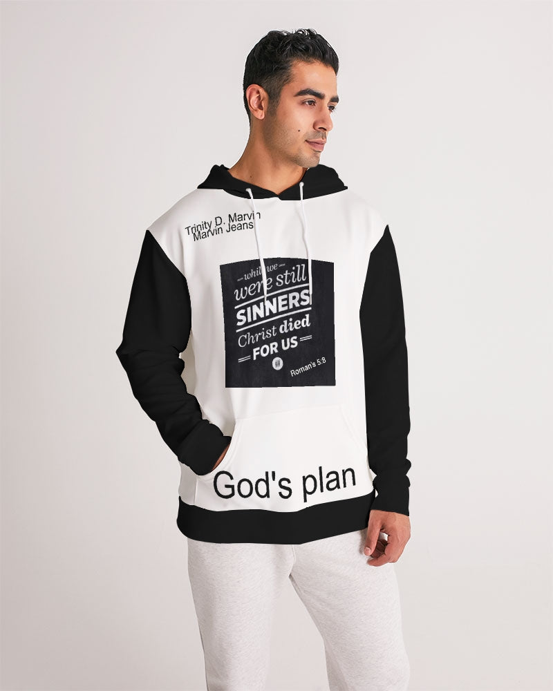 Gospel message God's plan BY MARVIN JEANS Men's Hoodie