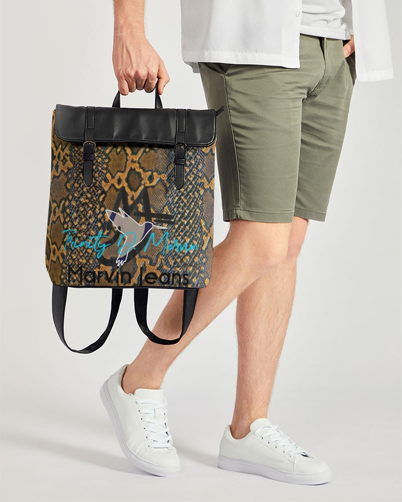 Calf print by Trinity D. Marvin and Marvin Jeans Casual Flap Backpack