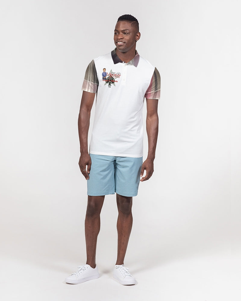 Zero by Marvin Jeans and Trinity D Marvin Men's Slim Fit Short Sleeve Polo