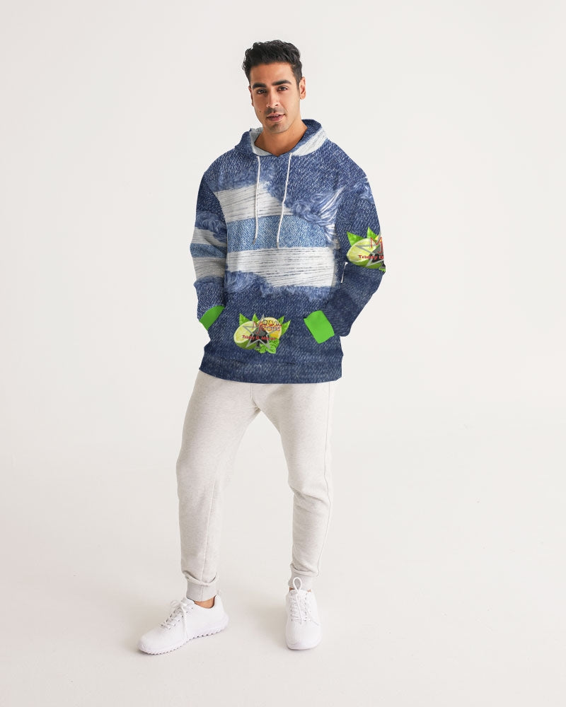 Denim green by Marvin Jeans and Trinity D Marvin Men's Hoodie