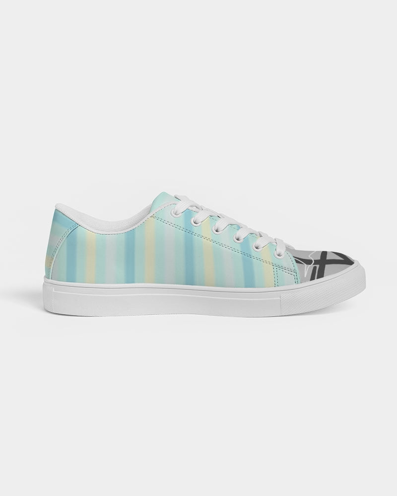 Pin stripes BY MARVIN JEANS Men's Faux-Leather Sneaker