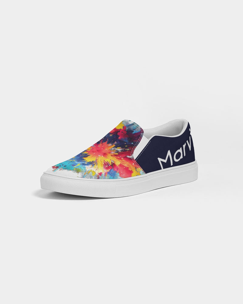 Dark splash by Marvin Jeans and Trinity D Marvin Men's Slip-On Canvas Shoe