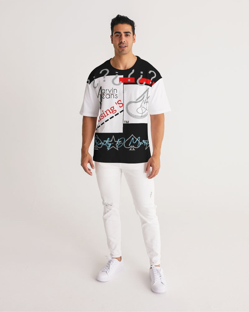 Retro by Marvin Jeans and Trinity D Marvin Men's Premium Heavyweight Tee
