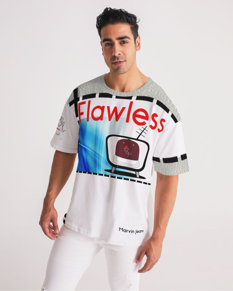 Flawless gator white by Marvin Jeans and Trinity D Marvin Men's Premium Heavyweight Tee